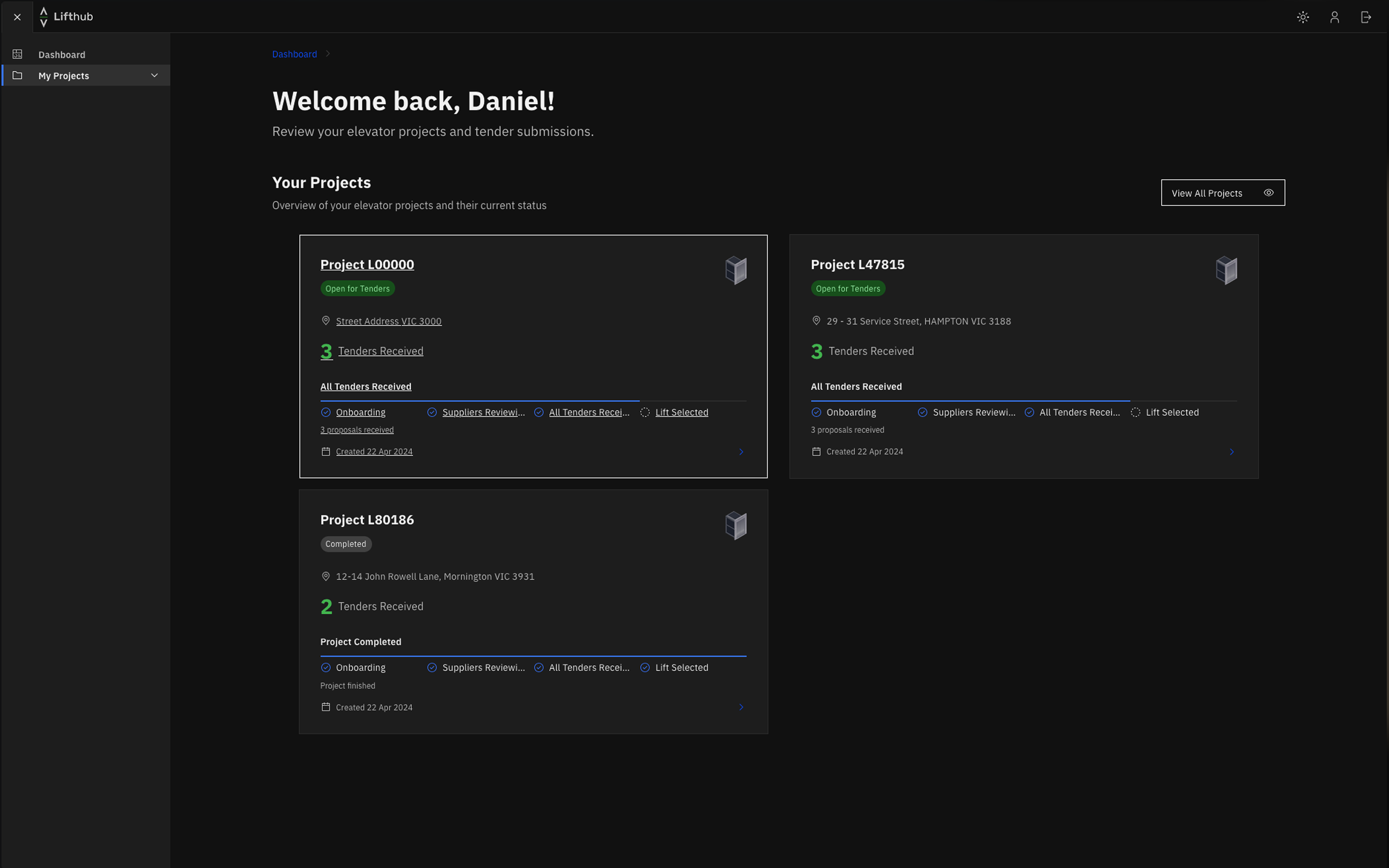 Lifthub Portal